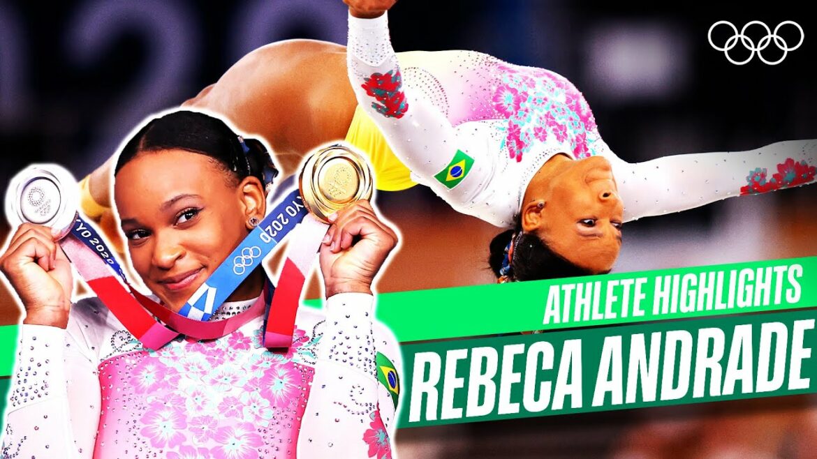 π₯ & π₯ for Rebeca Andrade π§π· at Tokyo 2020!