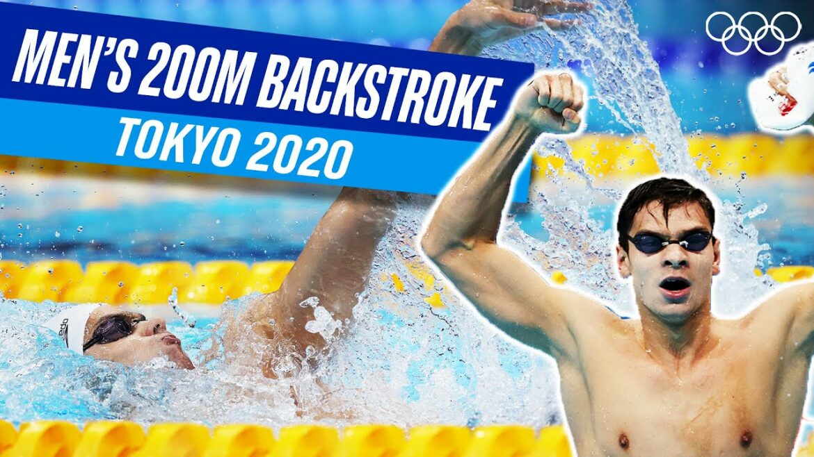 Evgeny Rylov wins Gold Medal at Tokyo 2020! | Men’s 200m Backstroke 🥇🏊♂️