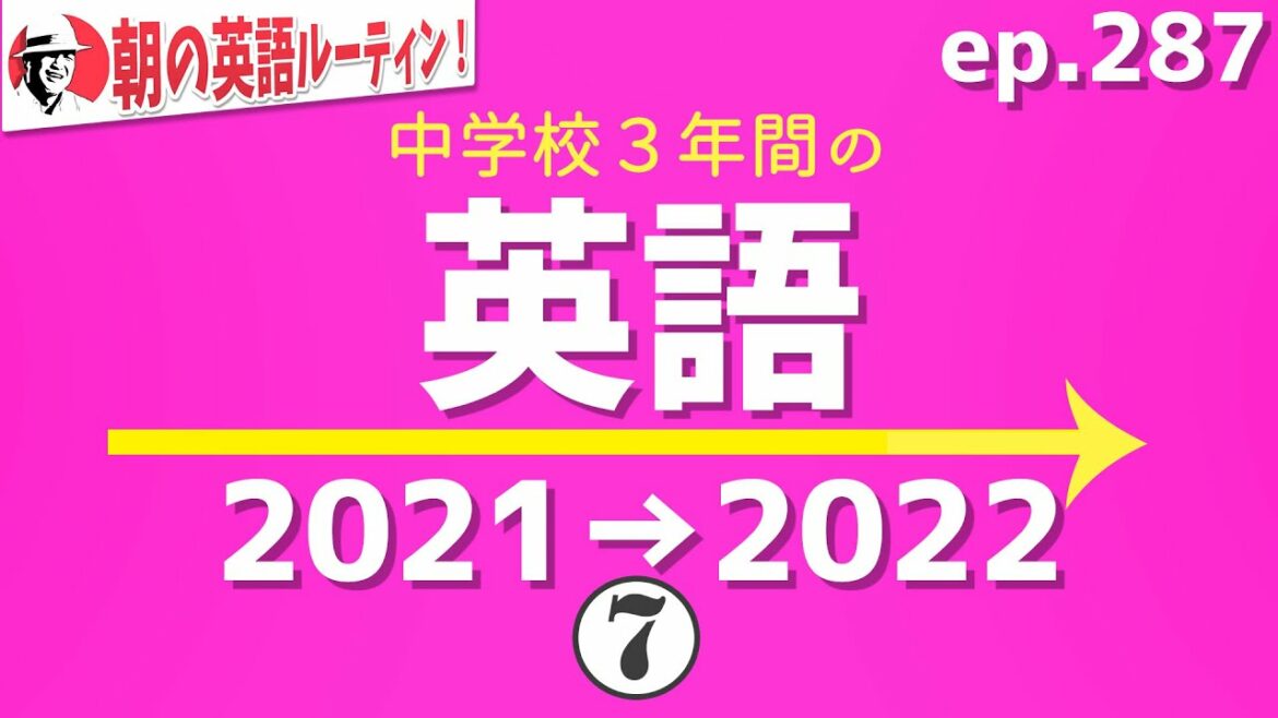English for 3 years in junior high school 2021 → 2022 ⭐️ Morning English routine ep.287 ⭐️