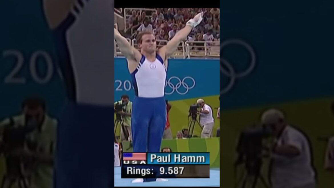 Greatest Comeback Of All Time! Mens Gymnastics 2004 Olympic Games Paul Hamm #short
