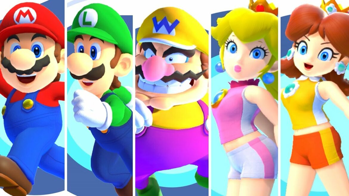 Mario & Sonic at the Olympic Games Tokyo 2020 – Dream Shooting (All Characters)