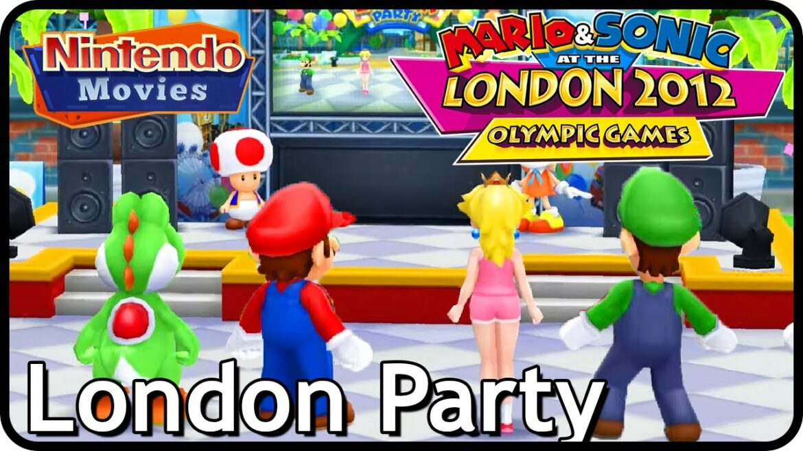 Mario & Sonic at the London 2012 Olympic Games – London Party (4 Players)