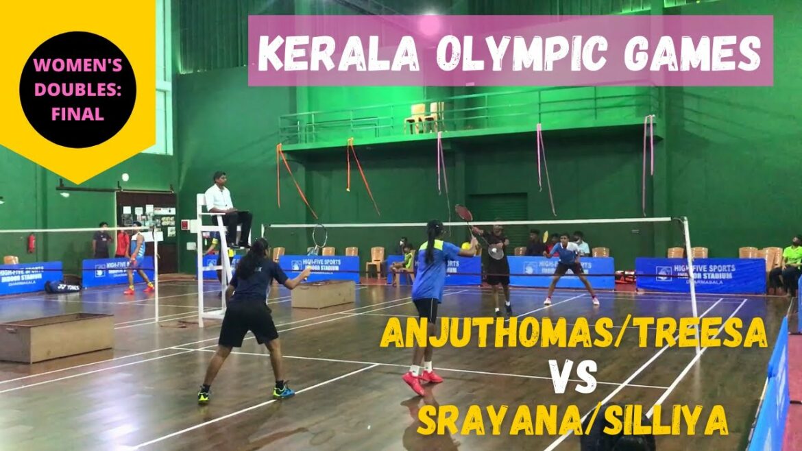 ANJUTHOMAS / TREESAWILSON vs SILLIYA MTK / SAYANA K OLYMPIC GAMES WOMENS FINAL KANNUR DISTRICT .. KERALA