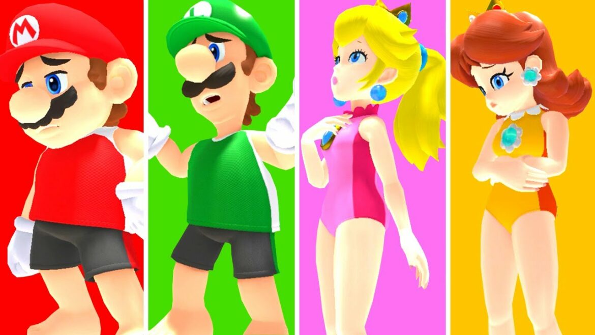 Mario & Sonic at the Olympic Games Tokyo 2020 – All Losing Animations (Gymnastics)