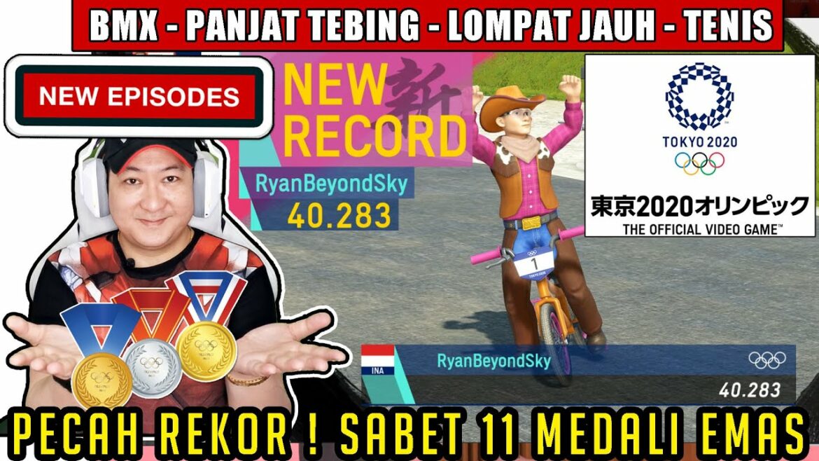 PECAH REKOR DUNIA ! 11 MEDALI EMAS OLYMPIC GAMES TOKYO 2020 OFFICIAL INDONESIA – EPS BMX | TENIS