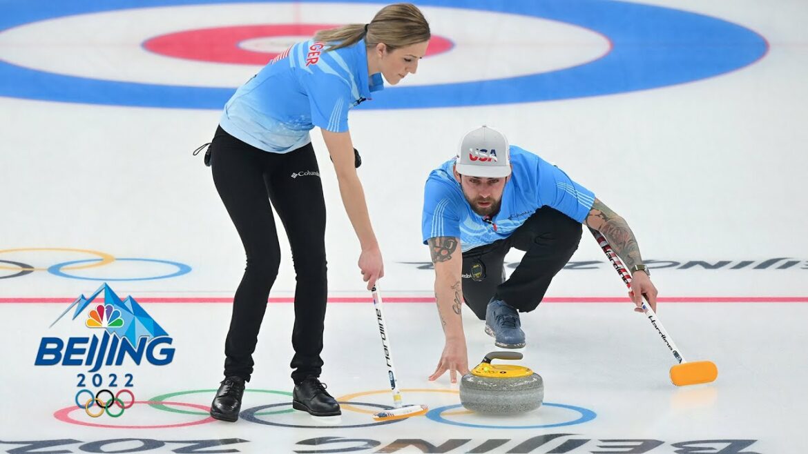 U.S. tops Australia in mixed doubles curling (FULL HIGHLIGHTS) | Winter Olympics 2022 | NBC Sports
