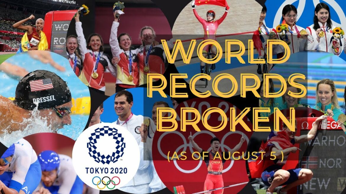 ALL WORLD RECORDS Broken at the Tokyo Olympics as of Aug 5 (More Details in Description)