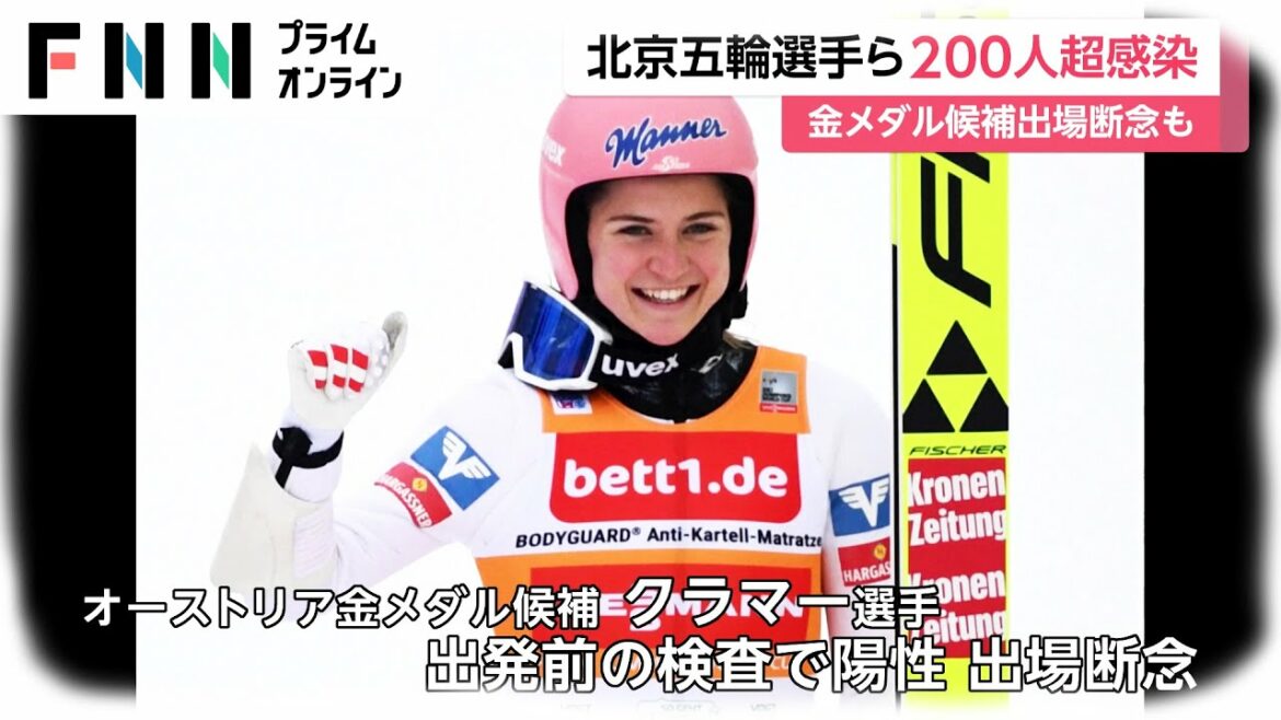 金メダル候補「陽性」で出場断念 北京五輪 感染者200人超