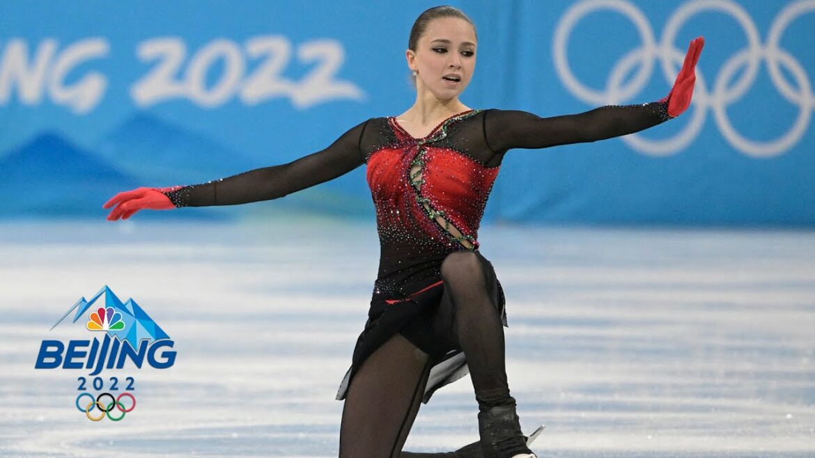 Kamila Valieva becomes first woman EVER to land Olympic quad | Winter Olympics 2022 | NBC Sports