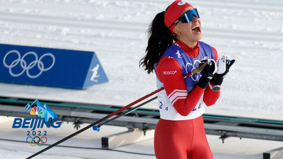 Stepanova's sensational anchor steals XC relay gold for ROC | Winter Olympics 2022 | NBC Sports