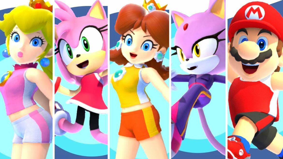 Mario & Sonic at the Olympic Games Tokyo 2020 – Rugby Sevens (All Characters)