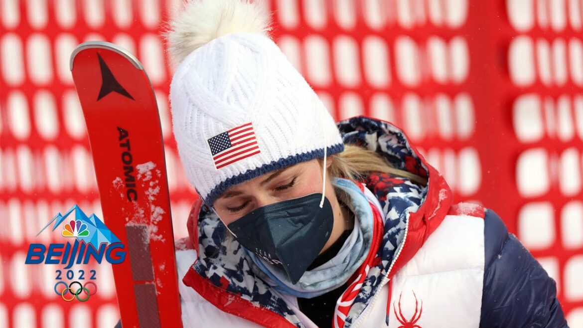 Mikaela Shiffrin: 'I feel like a joke' after third Olympic DNF | Winter Olympics 2022 | NBC Sports