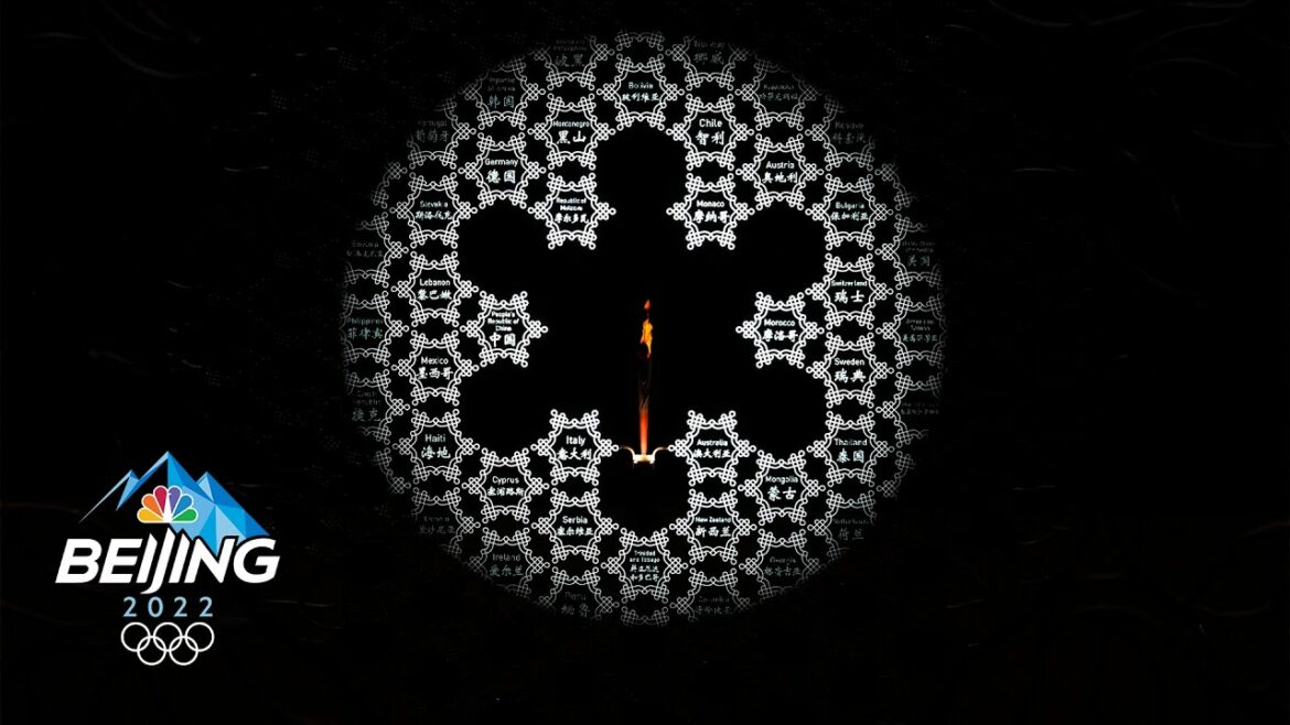 Closing Ceremony: Extinguishing the cauldron | Winter Olympics 2022 | NBC Sports