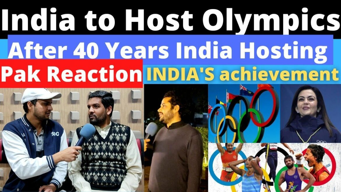 India to Host Olympic games | Pakistani Public Reaction | Olympics Session