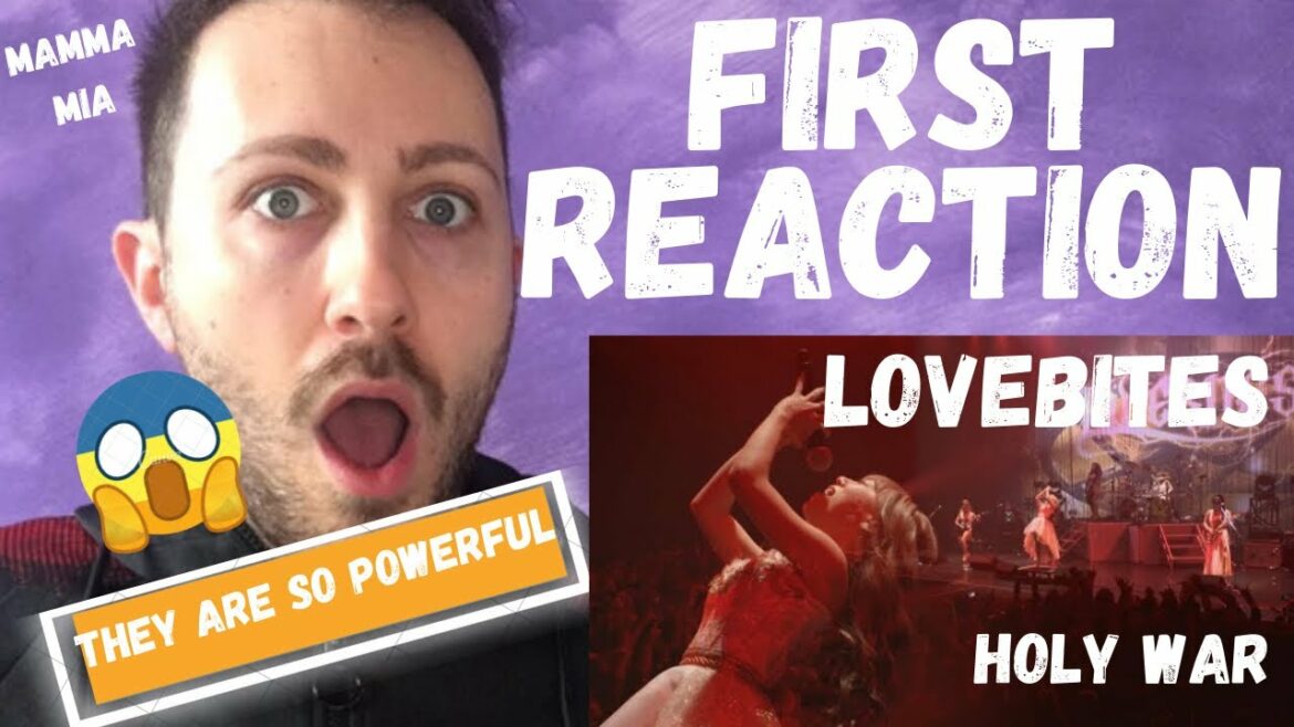 FIRST TIME REACTING TO LOVE BITES – HOLY WAR Live at Tokyo 2020!!! π―π΅ Ludo&Cri