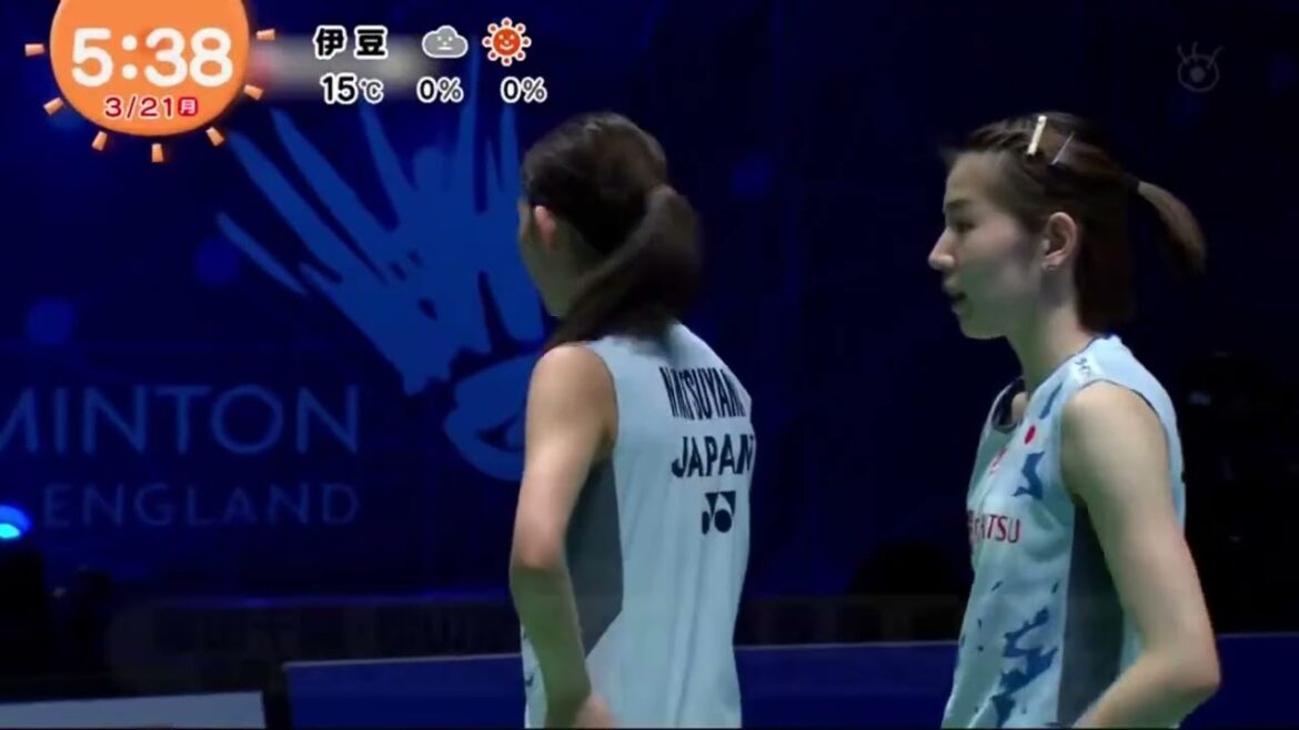 バド全英OP3種目制覇東京五輪“ワタガジ"vs金 『めざましテレビ』2022年3月21日