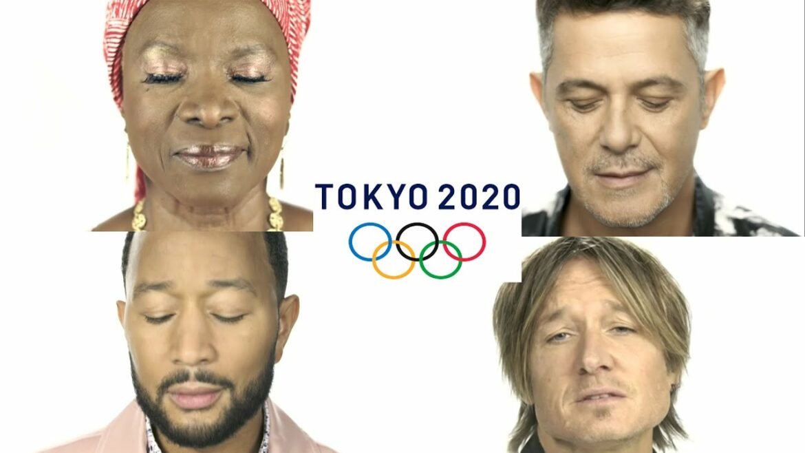 Celebrities Sing 'Imagine' in Olympics Opening Ceremony 2020#Tokyo Olympic Olympic games