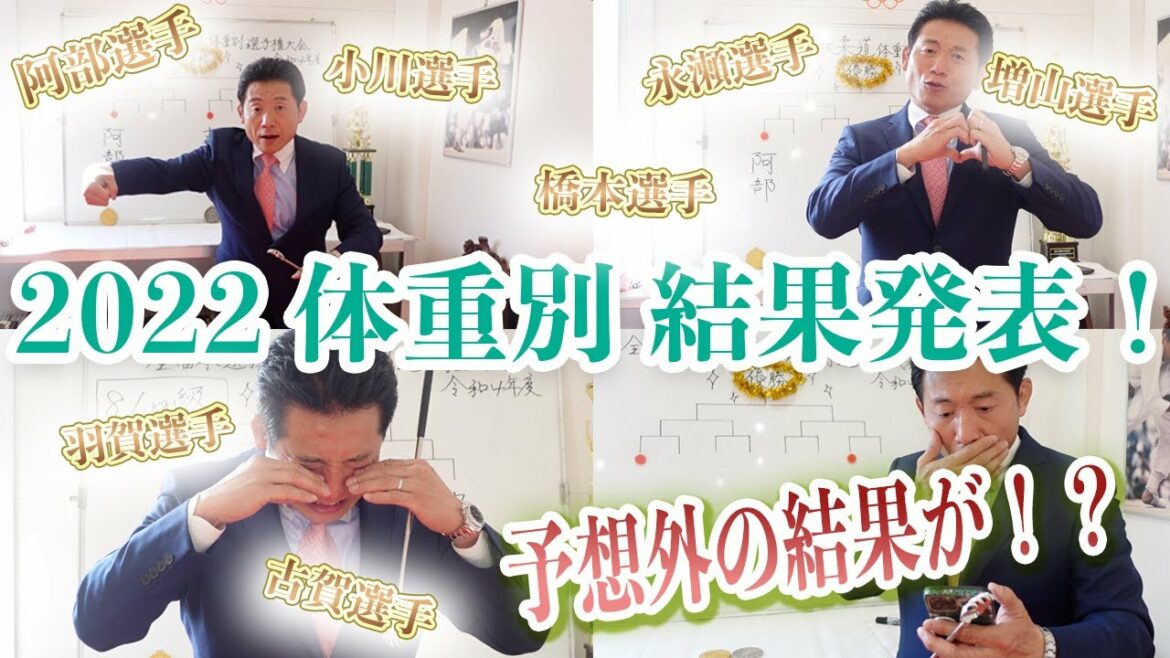 【予想外】2022 全日本選抜柔道体重別選手権大会優勝者は? 驚きの結果出ました‥