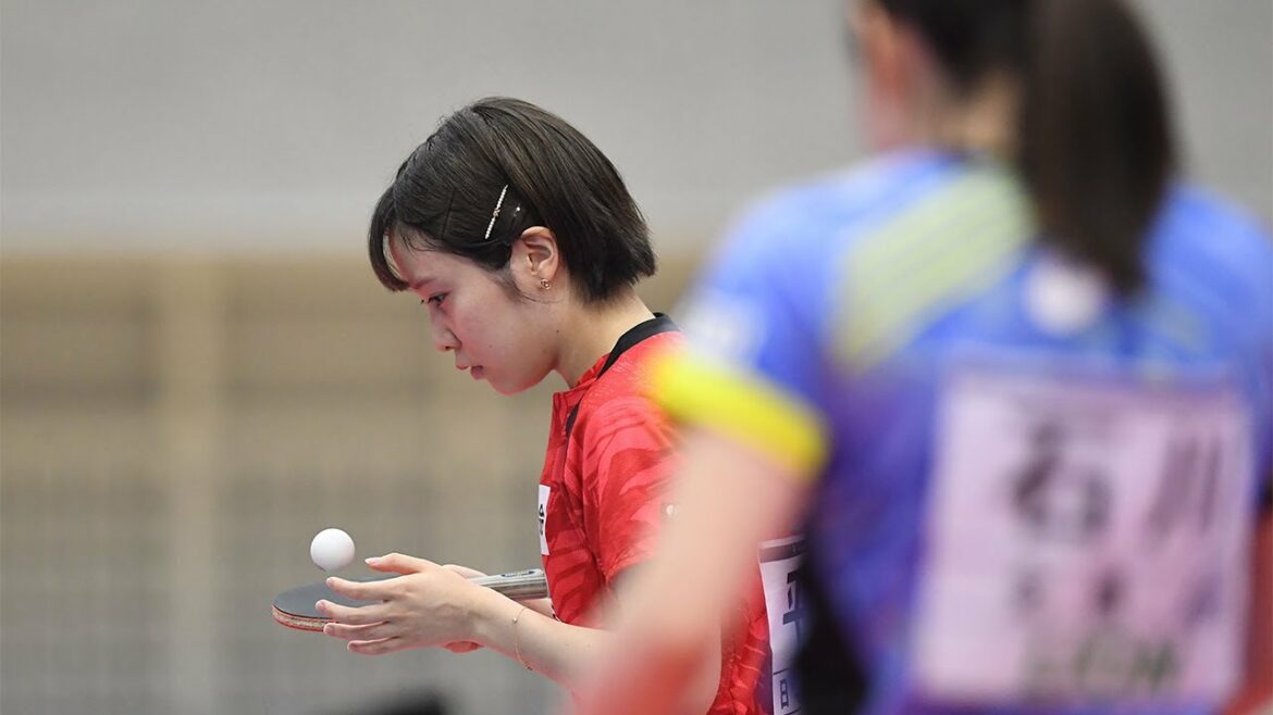 【別アングルver.】平野美宇 vs 石川佳純|パリ五輪日本代表選考会 卓球2022 TOP32|女子シングルス5-8位決定戦【再配信】