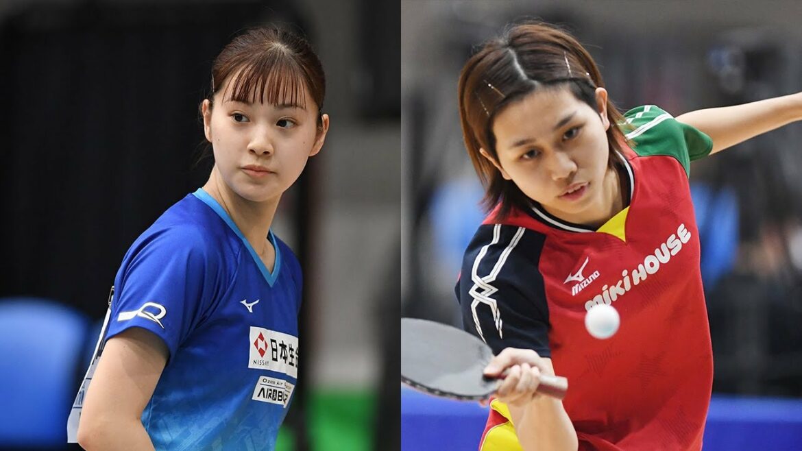 長﨑美柚 vs 佐藤瞳|パリ五輪日本代表選考会 卓球2022 TOP32 女子シングルス準決勝【再配信】