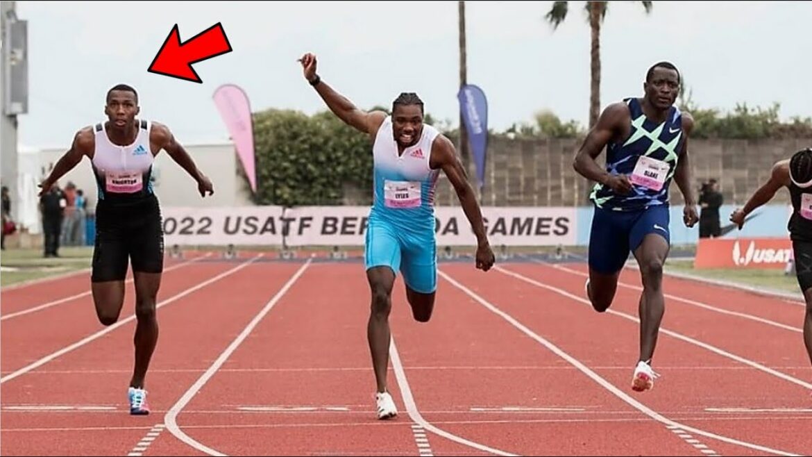 This Kid Is Insane… || The 2022 Bermuda Games 100 Meter Dash