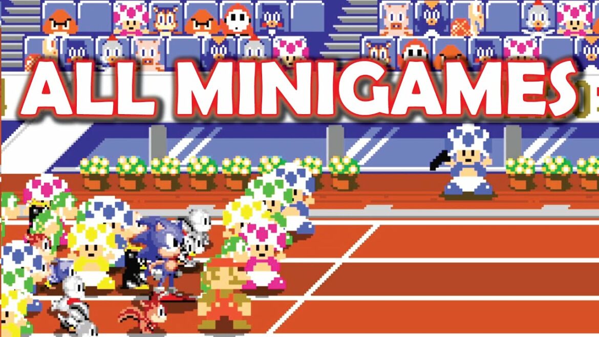 Mario and Sonic at the Olympic Games 2020 ALL RETRO Minigames