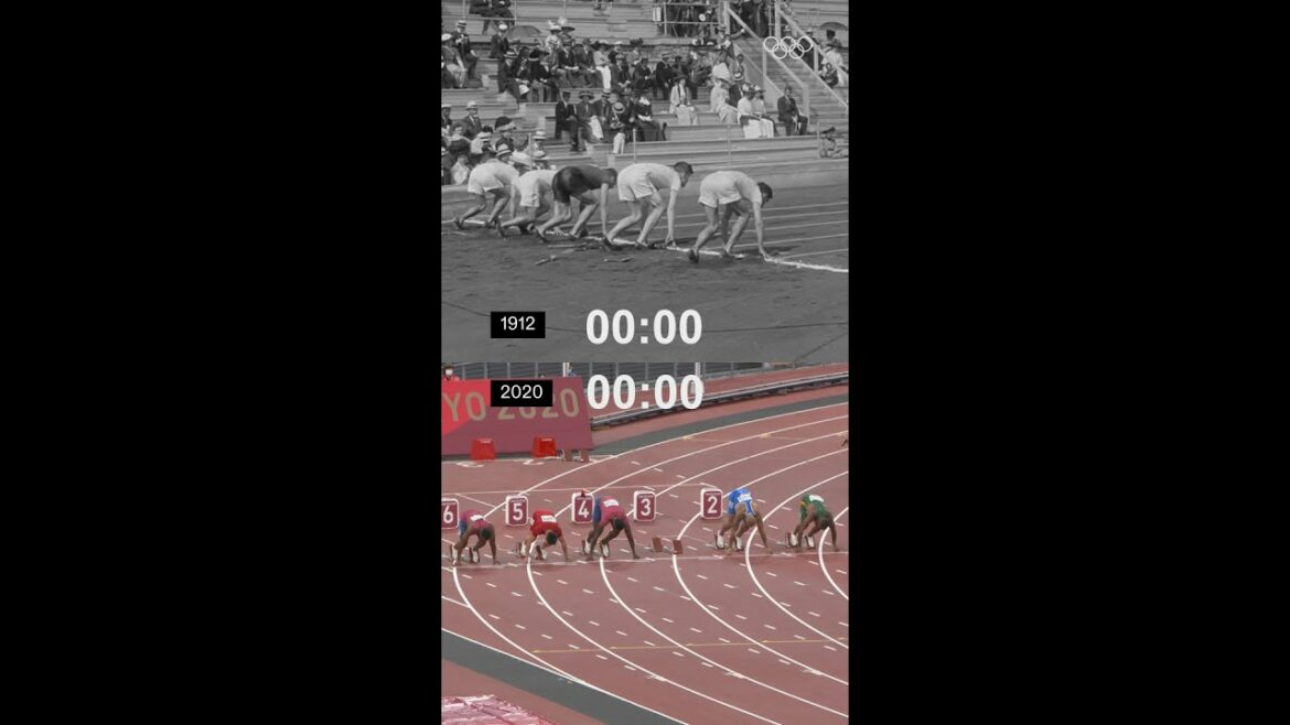 Winning gold 108 years apart 😱 #Shorts