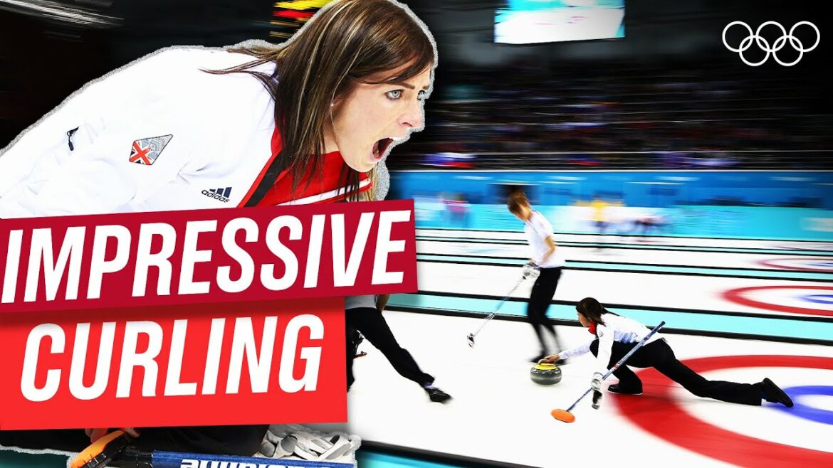 The most impressive curling shots in Olympic history! π₯