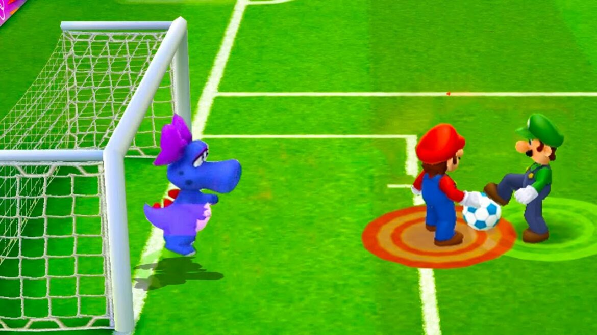 Mario & Sonic at the London 2012 Olympic Games Football Dr EggMan vs Sonic and Sliver