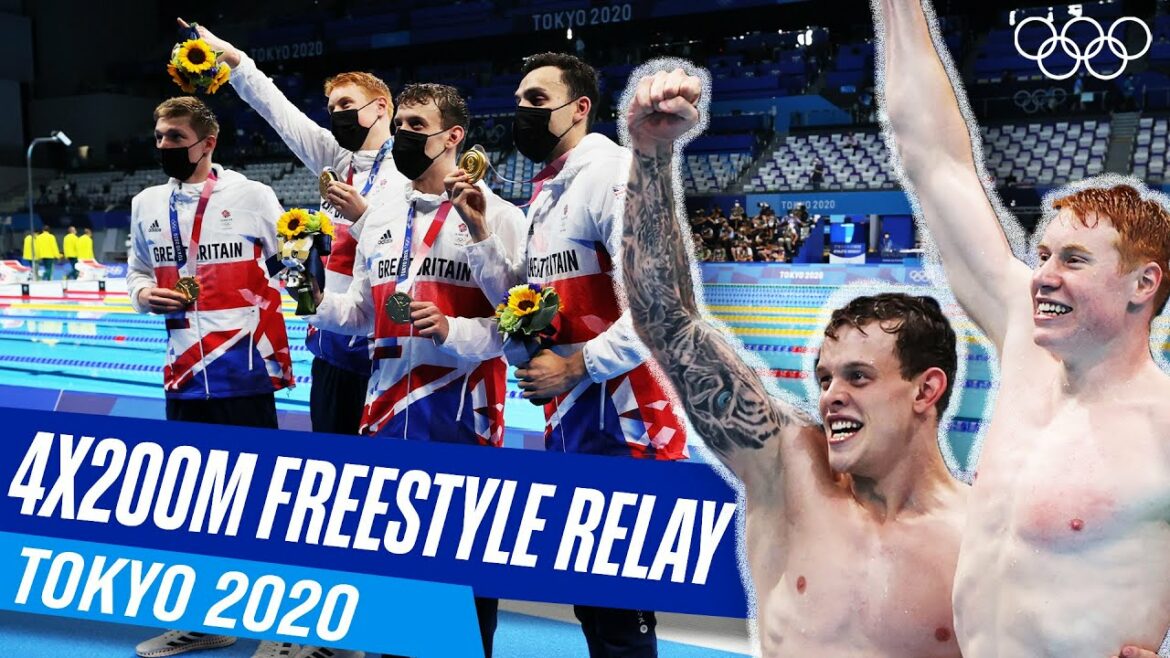 FULL Men's 4x200m Freestyle Relay Final 🥇 | Tokyo 2020 Replays 🏊🏼♂️