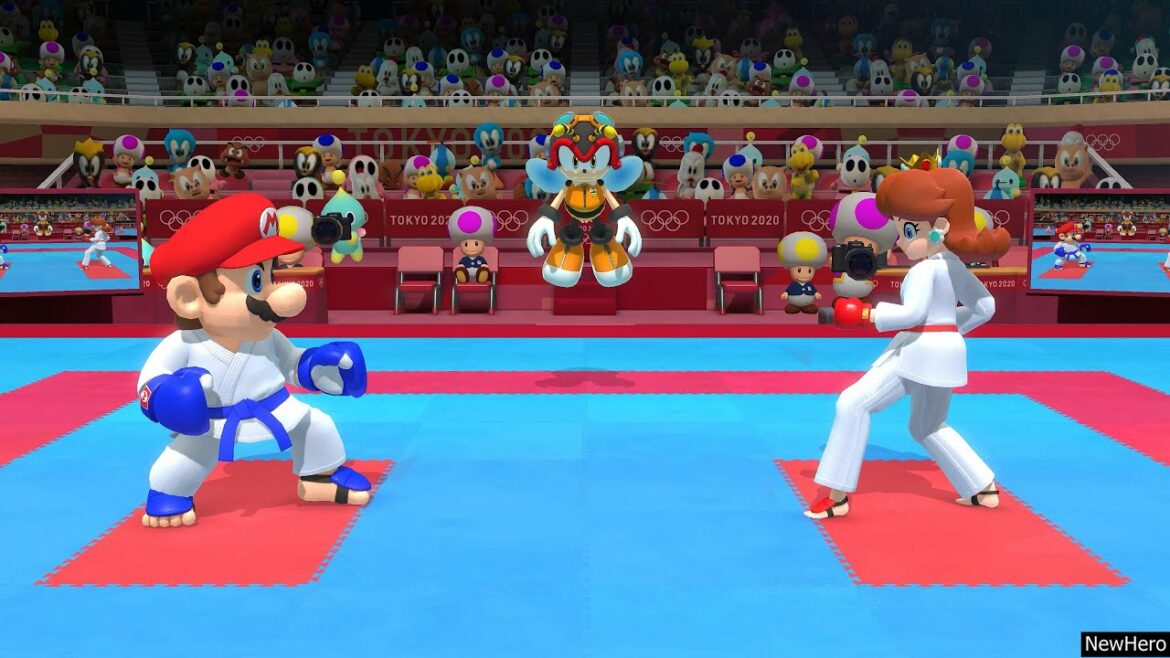 Mario & Sonic at the Tokyo 2020 Olympic Games – Mario Vs. Daisy | Karate
