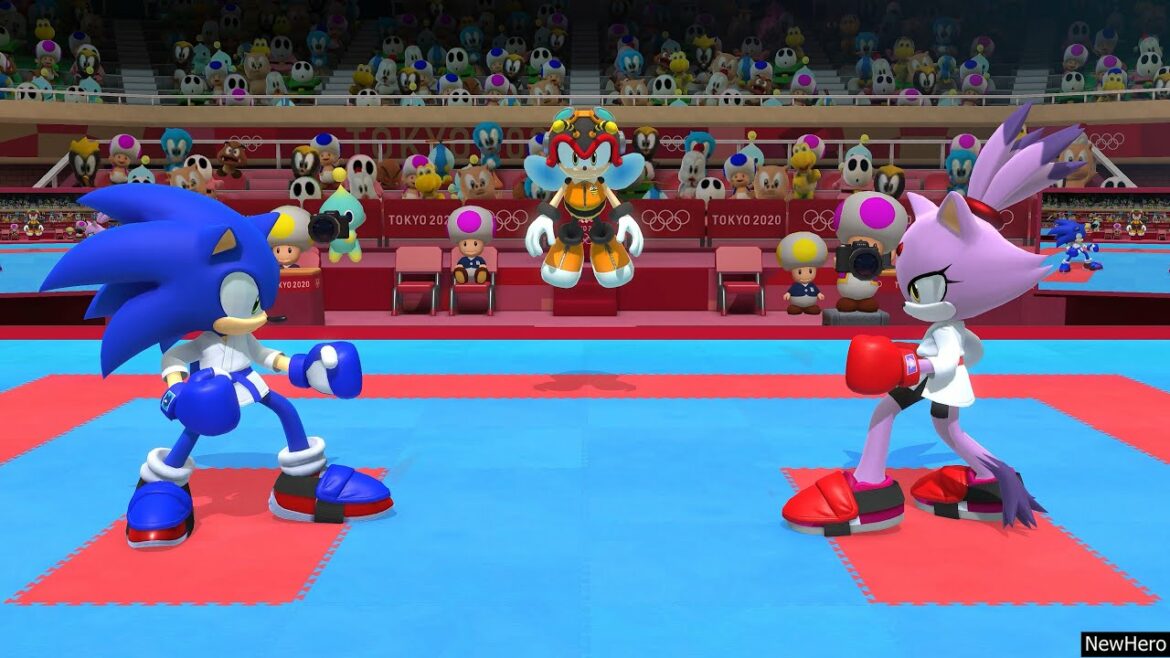 Mario & Sonic at the Tokyo 2020 Olympic Games – Sonic Vs. Blaze | Karate