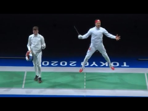 Highlights Roman SVICHKAR 🇺🇦 v Max HEINZER🇨🇭| T32 Tokyo Olympics 2020 | Men’s Epee Ind 🤺