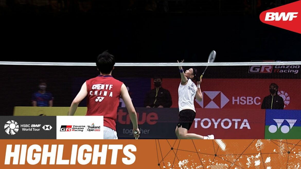 Tai Tzu Ying challenges Chen Yu Fei in a repeat of the Tokyo 2020 Olympic final