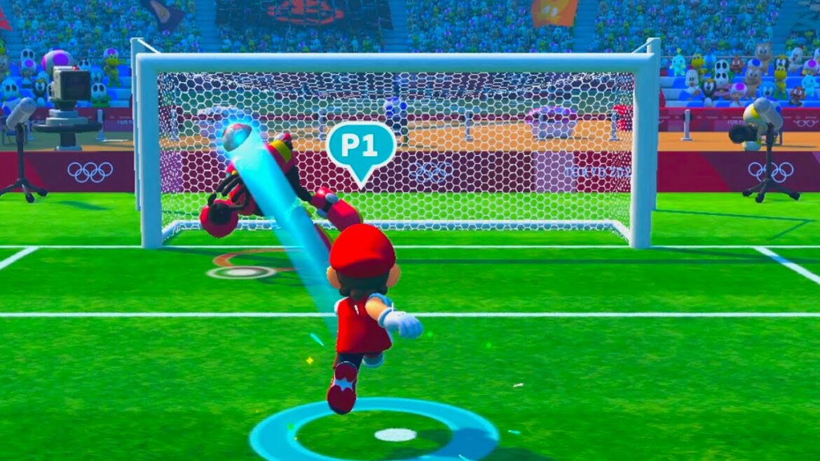 Mario and Sonic at the Olympic Games 2020 Football Series Mario , Bowser Jr , Sliver , Sonic