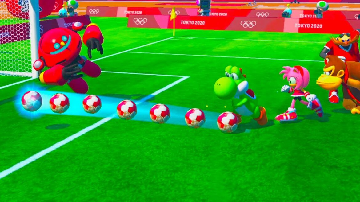 Mario and Sonic at the Olympic Games 2020 Yoshi Hat trick | Vmgaming