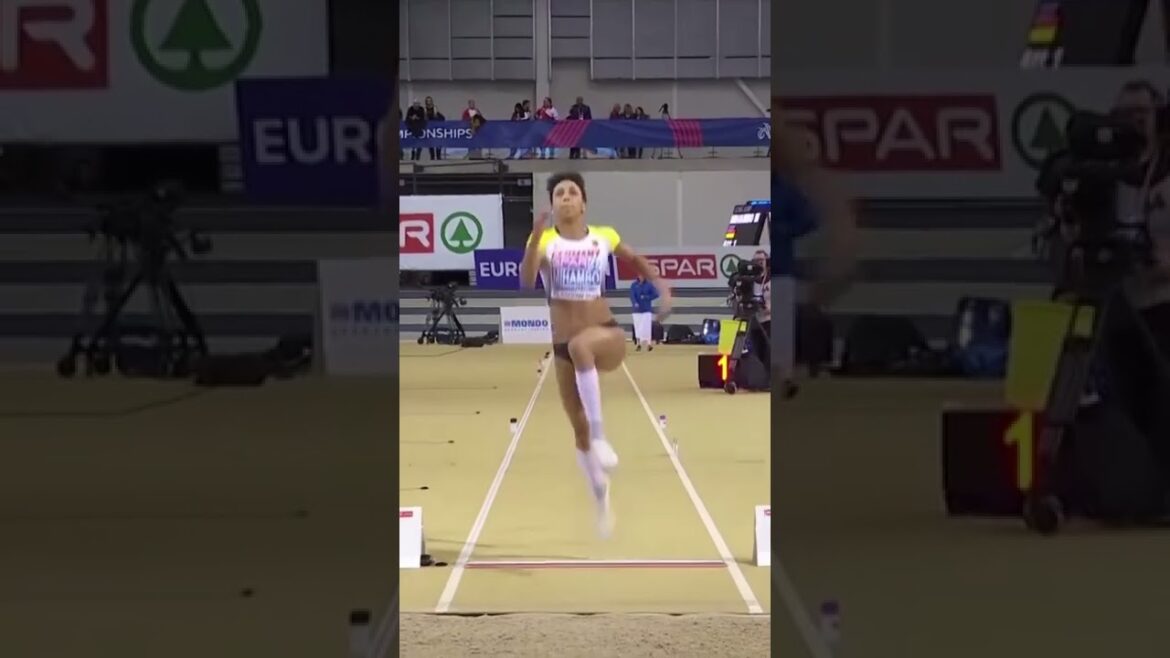 Malaika Mihambo | Beautiful & Talented Long Jumper | Long Jump #shorts #athlete #sports
