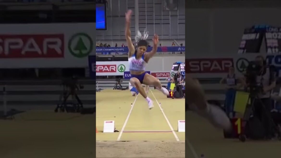 Abigail Irozuru | Beautiful & Talented Long Jumper | Long Jump #shorts #athlete #sports