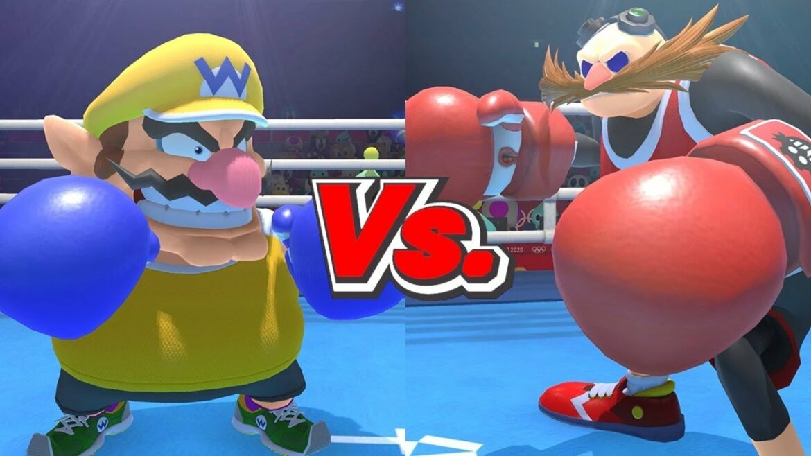 Mario & Sonic at the Tokyo 2020 Olympic Games – Wario Vs. Dr. Eggman | Boxing