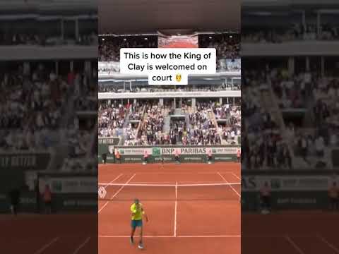 Only trumpets for The King of Clay 🎺 🎺 🎺 #shorts | Eurosport Tennis