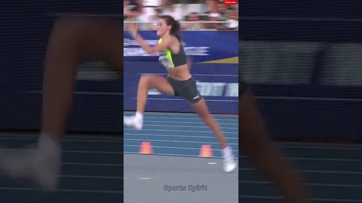 Yaroslava Mahuchikh | Beautiful & Talented High Jumper | High Jump #shorts #athlete #sports