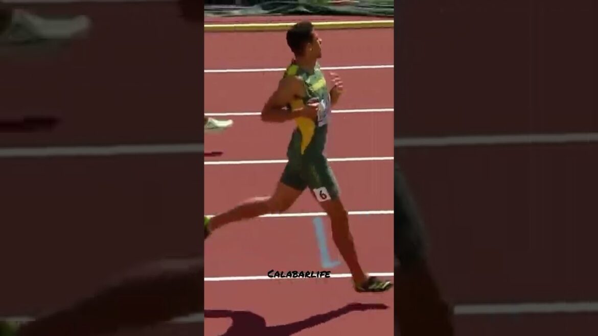 Wayde Van Niekerk 400m 🇿🇦 world record holder is BACK WORLD CHAMPS 22 #shorts #short