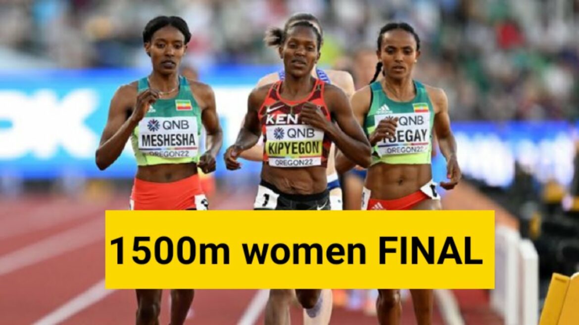 1500m Women Final | Oregon World Athletic Championships 2022 | Faith wins gold