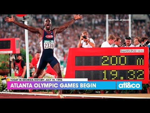 Today in Georgia History: Atlanta Olympic Games Begin in 1996
