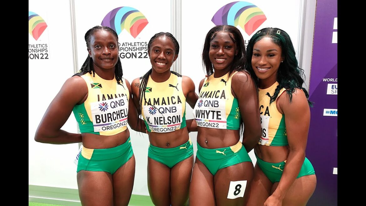 Jamaica advance, but USA leads women 4×1 finalists – Oregon22