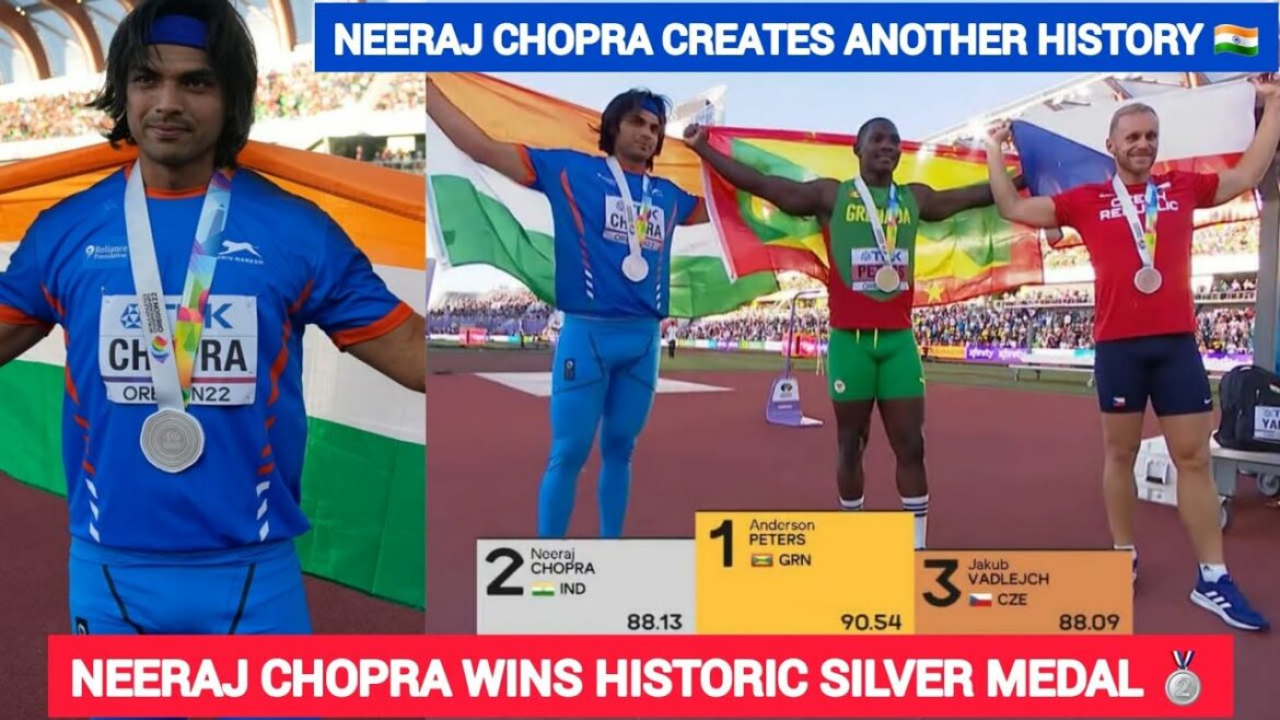 NEERAJ CHOPRA WINS HISTORIC SILVER🥈 IN WORLD ATHLETICS CHAMPIONSHIPS 2022 | ALL 3️⃣ VALID THROWS