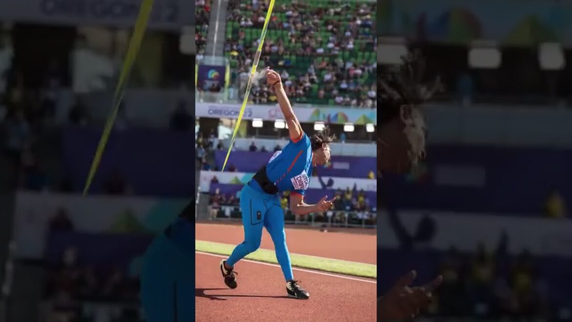 INTO THE FINAL %F0%9F%87%AE%F0%9F%87%B3 88 39M JAVELIN THROW WORLD ATHLETICS CHAMPIONSHIPS 202