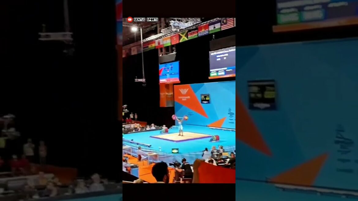 MIRABAI CHANU 🇮🇳 GOLD WINNING MOMENT || GENTLE SPORTS || #commonwealthgames2022 #india