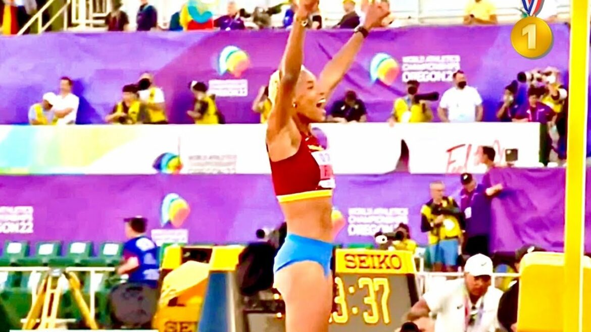 Venezuela’s YULIMAR ROJAS makes HISTORY! GOLD in Triple Jump at 2022 World Athletics Championships🥇