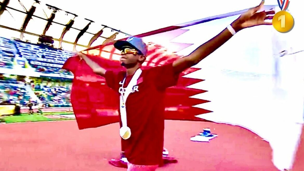 Qatar’s Mutaz Essa Barchim MAKES HISTORY – GOLD in Men’s High Jump 2022 World Athletics Championship